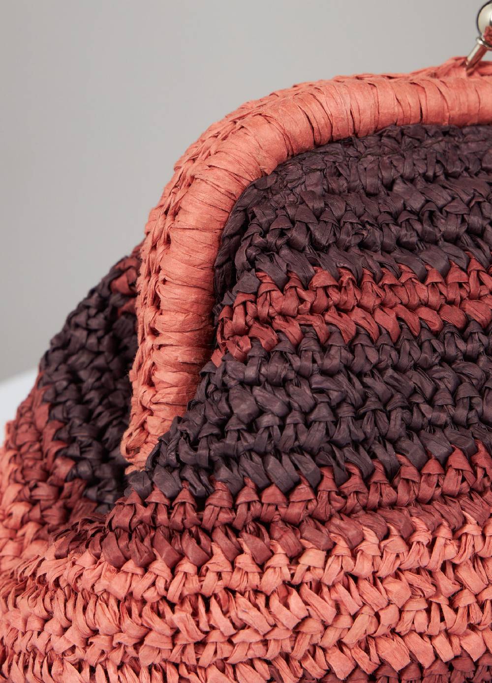 LES COPAINSPochette intrecciata multicolor Sconto