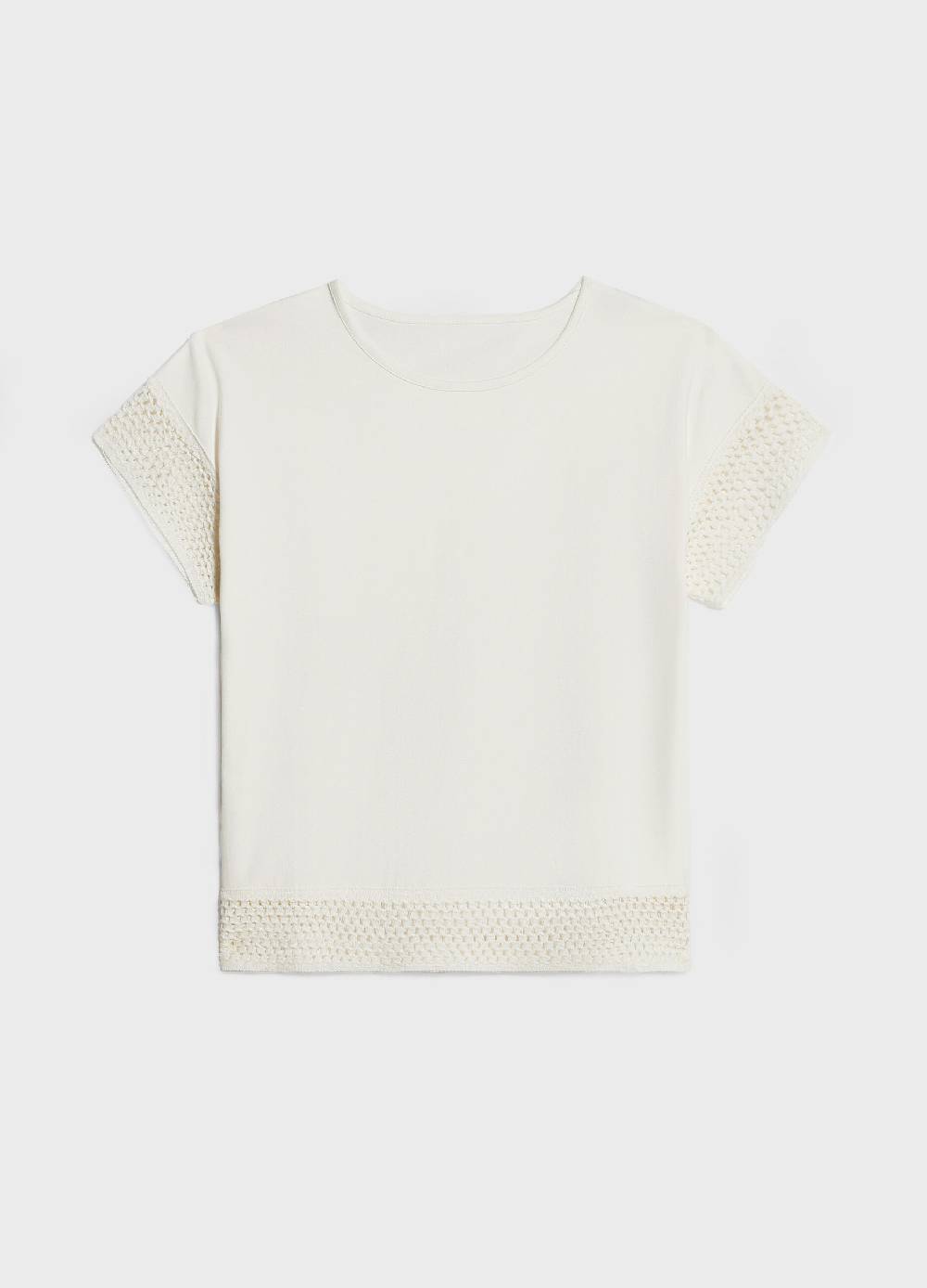 LES COPAINST-shirt con inserti a rete Economico