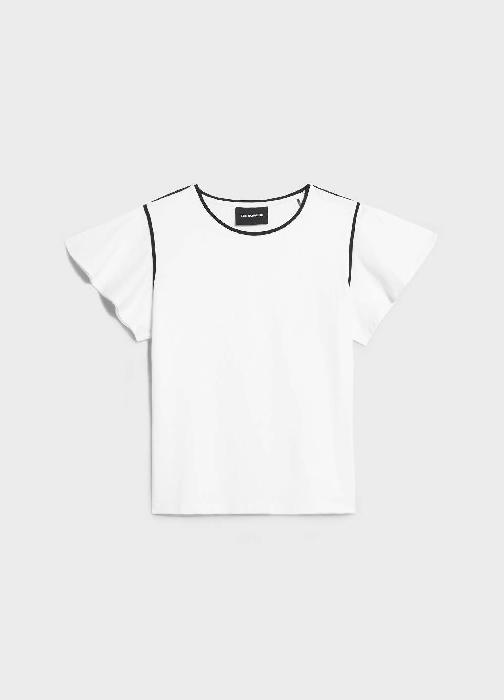 LES COPAINST-shirt con profili a contrasto Vendita Economica
