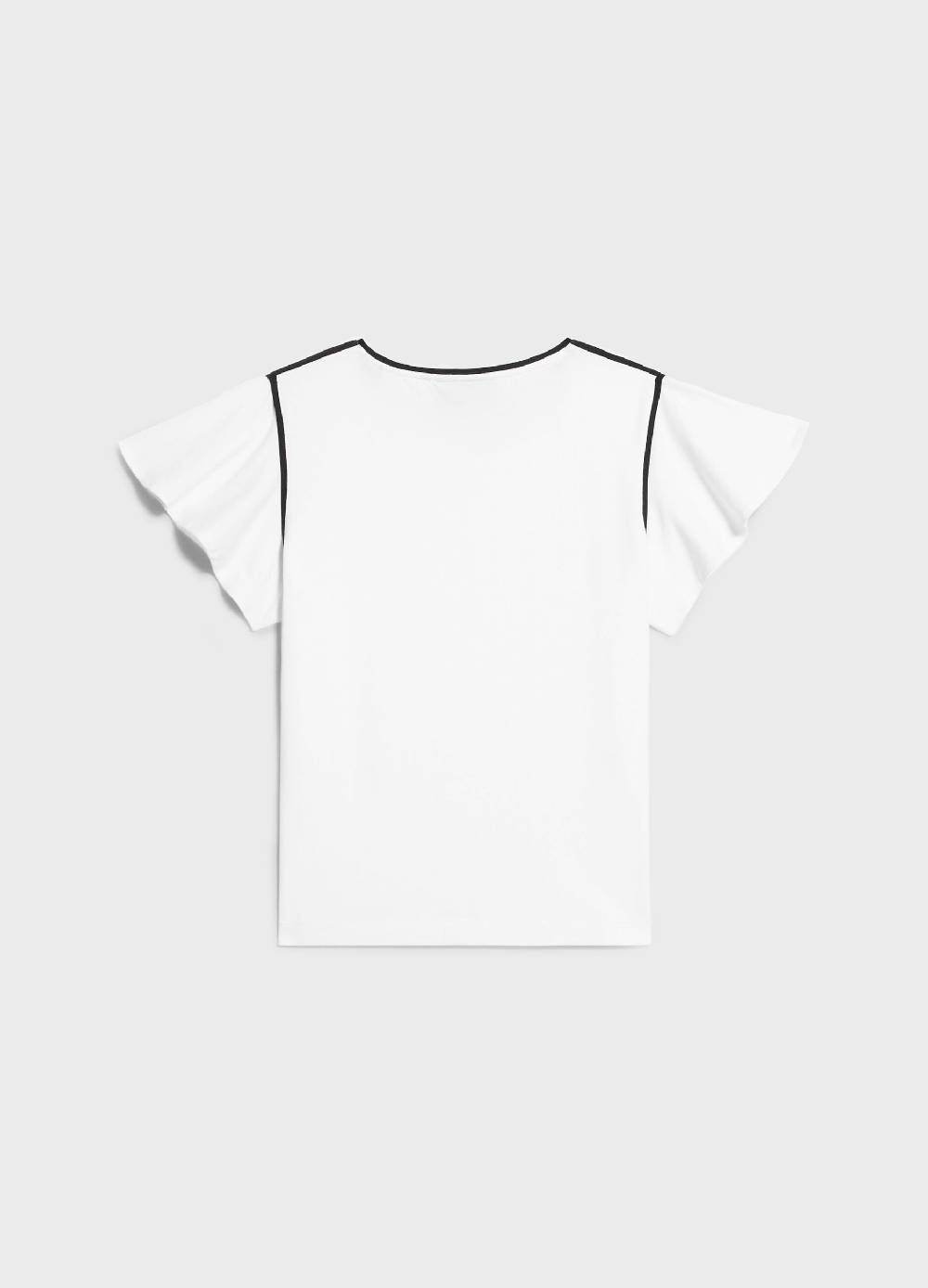 LES COPAINST-shirt con profili a contrasto Vendita Economica
