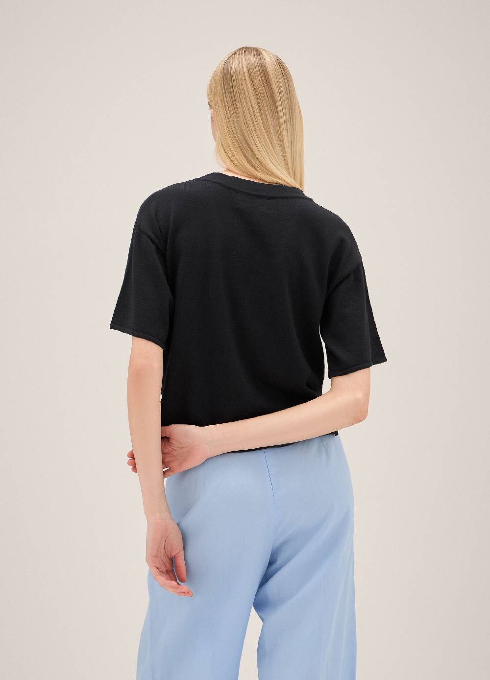 LES COPAINSMaglia tricot in cotone Vendite Flash