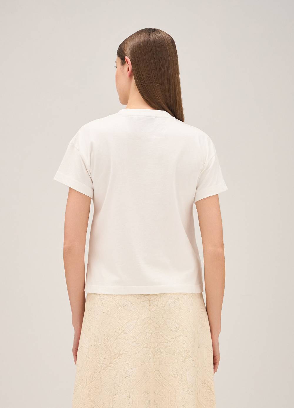LES COPAINST-shirt in cotone con perline applicate Pezzi Unici
