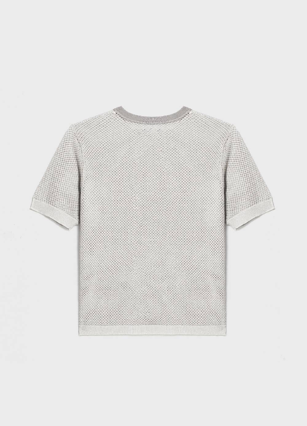 LES COPAINSCardigan tricot a maniche corte Moda