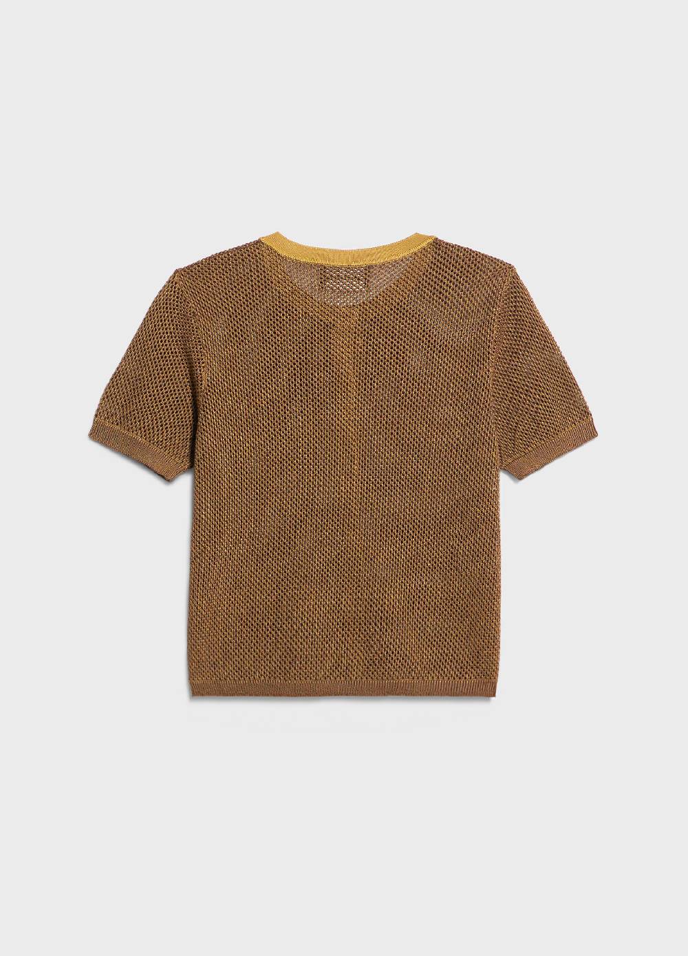 LES COPAINSCardigan tricot a maniche corte 2025
