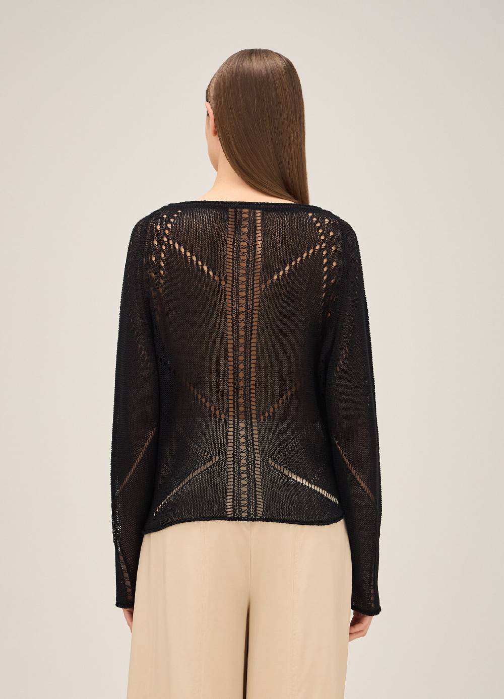 LES COPAINSMaglia tricot traforata Vendita