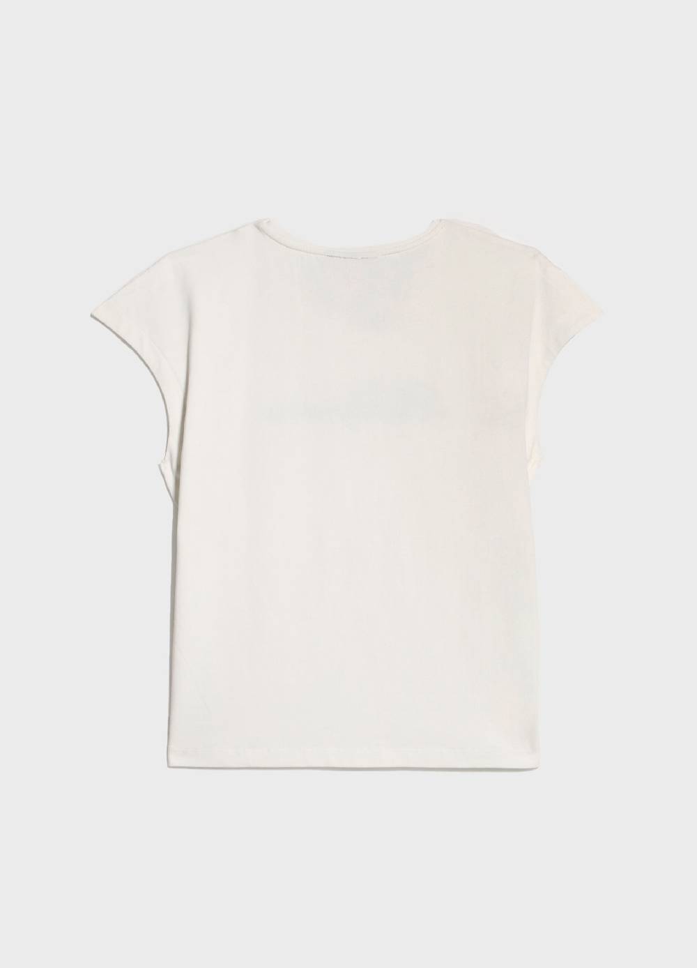 LES COPAINST-shirt con lettering ricamato Spedizione Gratuita