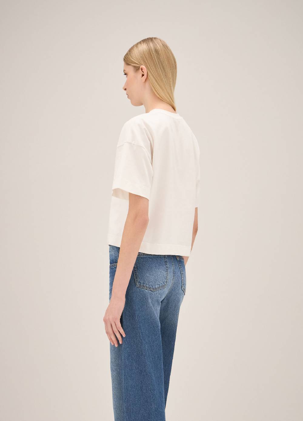 LES COPAINST-shirt a maniche corte con logo Soddisfazione Garantita