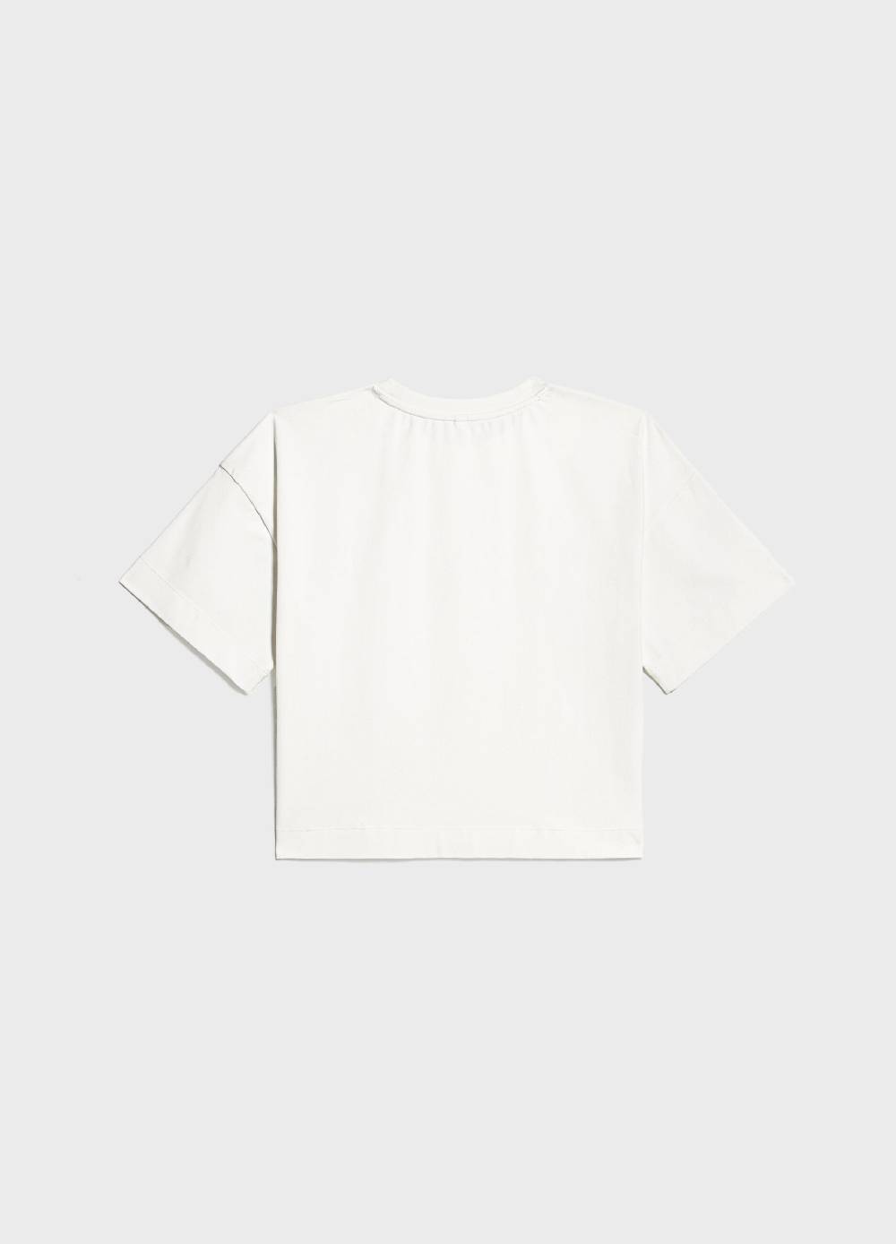 LES COPAINST-shirt a maniche corte con logo Soddisfazione Garantita