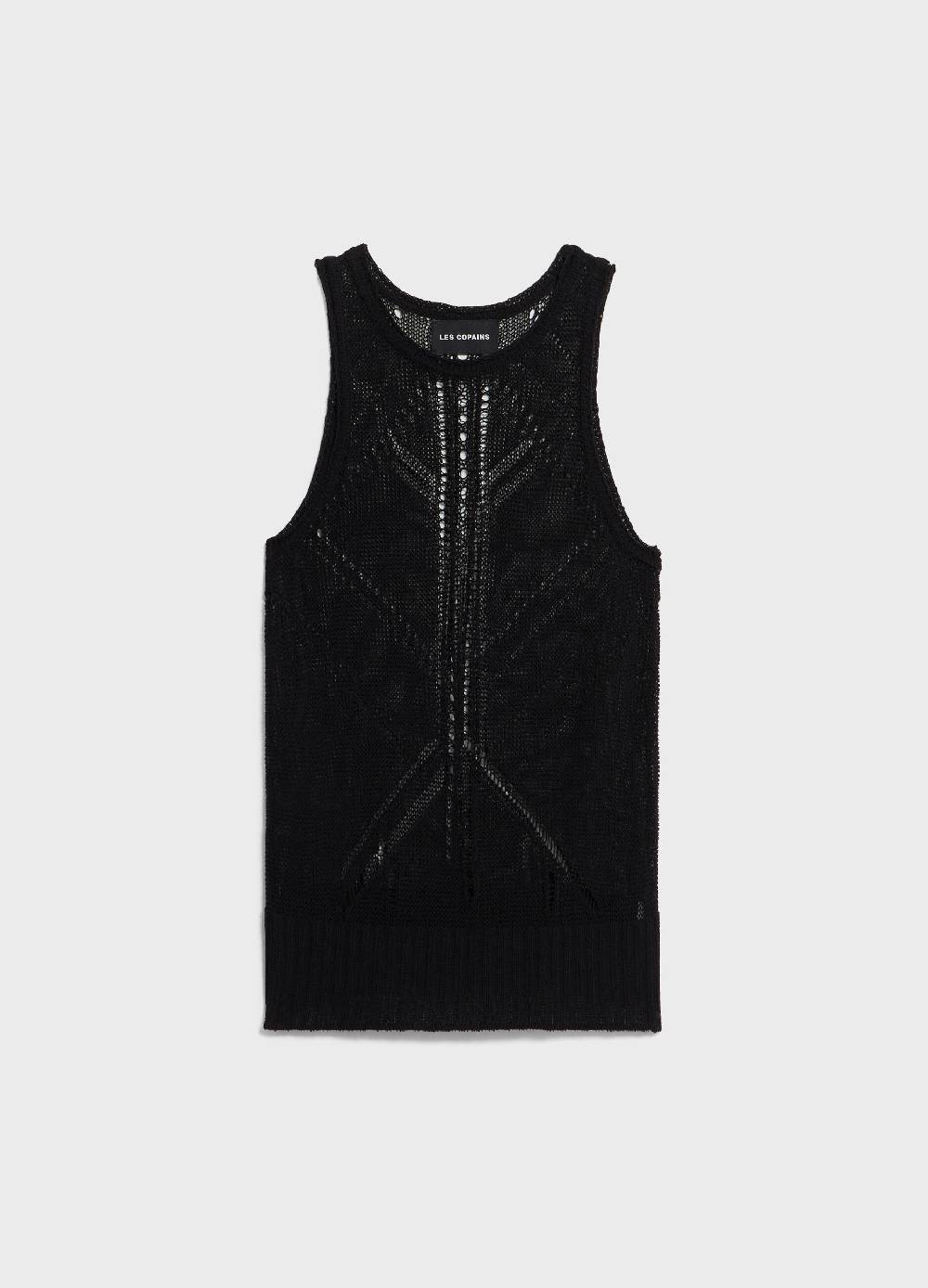 LES COPAINSCanotta tricot traforata Negozi Online