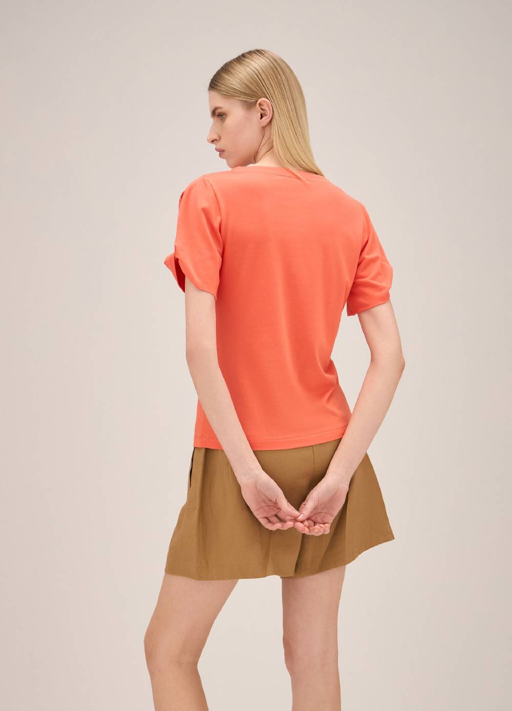 LES COPAINST-shirt in cotone e modal Acquista Ora