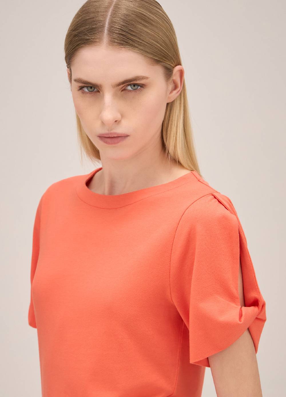 LES COPAINST-shirt in cotone e modal Acquista Ora