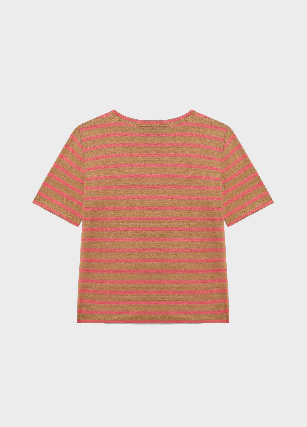 LES COPAINST-shirt a righe in lino Promozione Limitata
