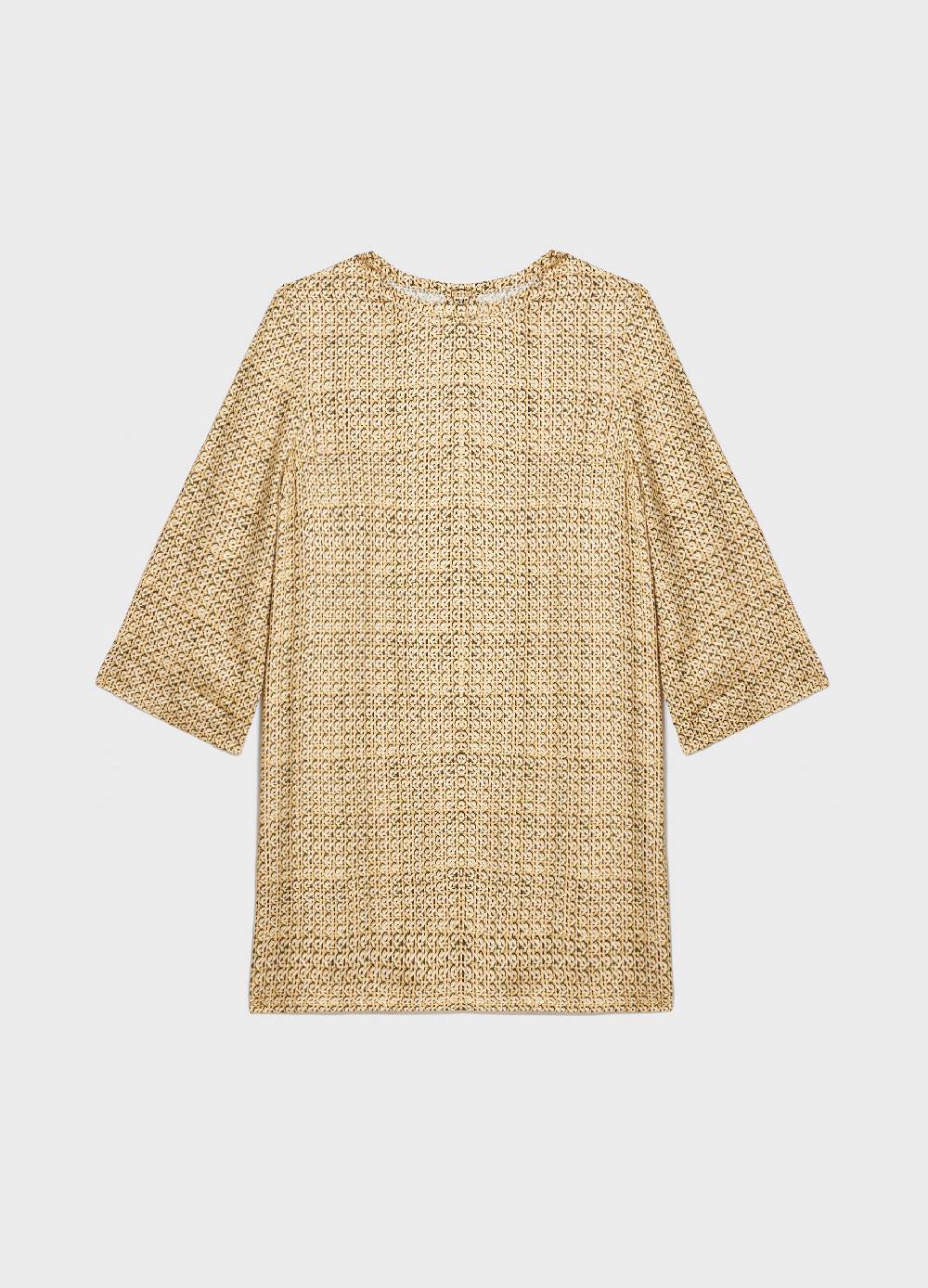 LES COPAINSBlusa over in viscosa stampata Shopping Online
