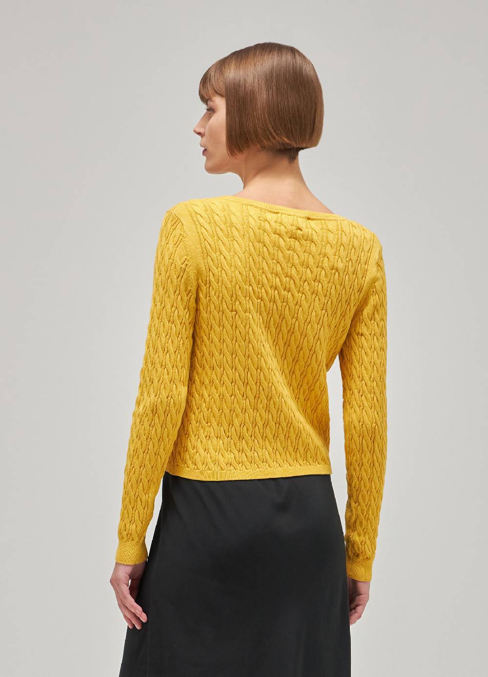 LES COPAINSMaglione tricot in cotone e seta Saldi
