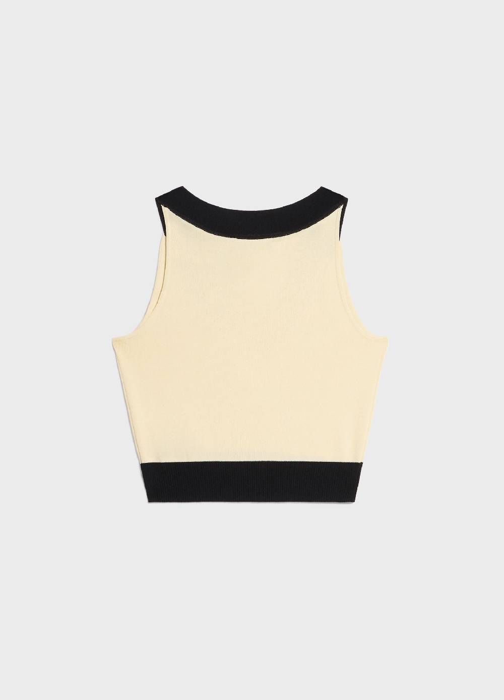 LES COPAINSTop tricot senza maniche in misto viscosa Moda