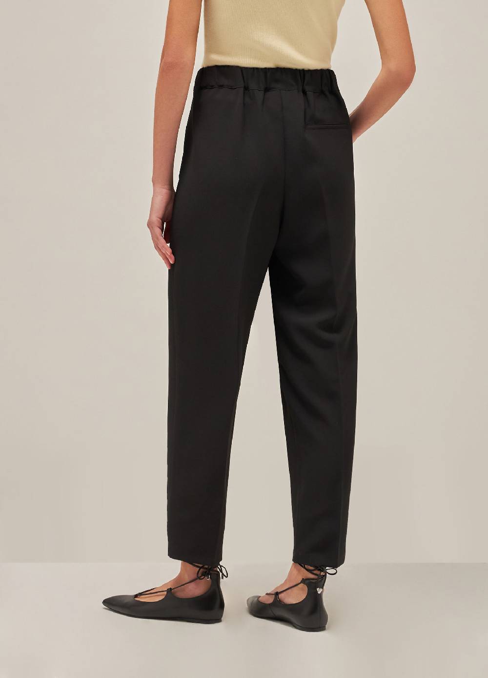 LES COPAINSPantaloni slouchy con elastico Qualità