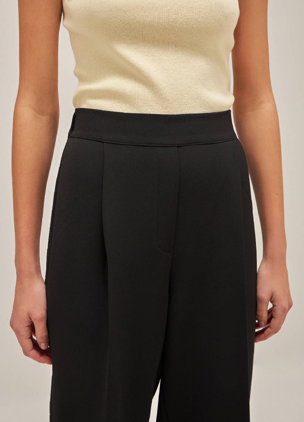 LES COPAINSPantaloni slouchy con elastico Qualità