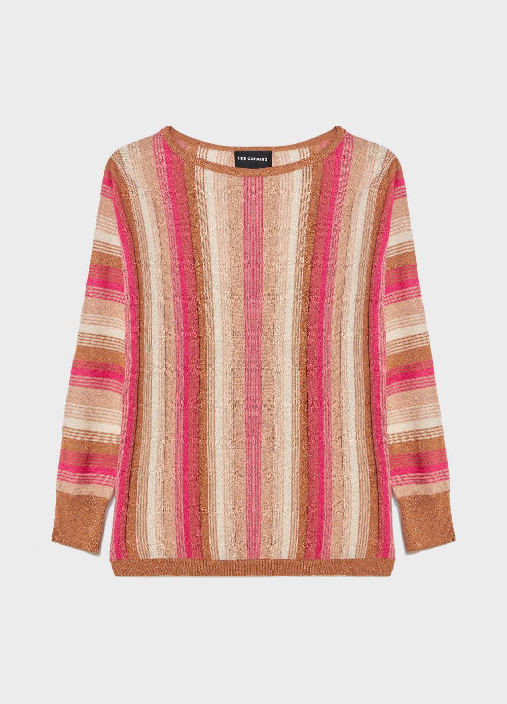 LES COPAINSMaglione tricot a righe Negozi Online
