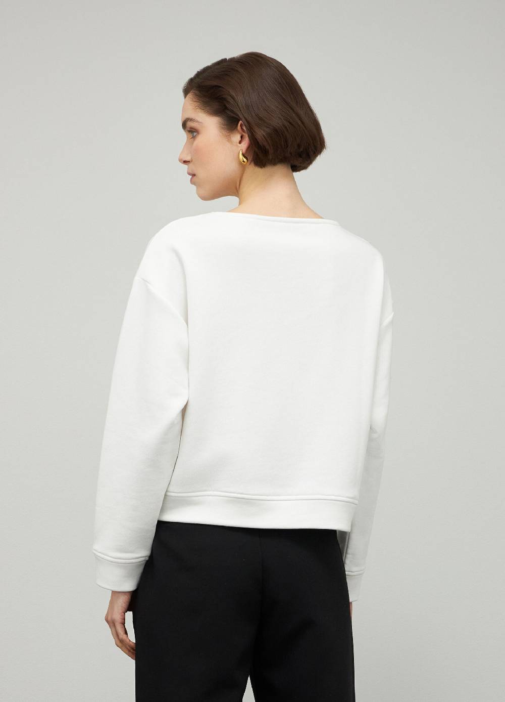 LES COPAINSFelpa in puro cotone Shopping Online