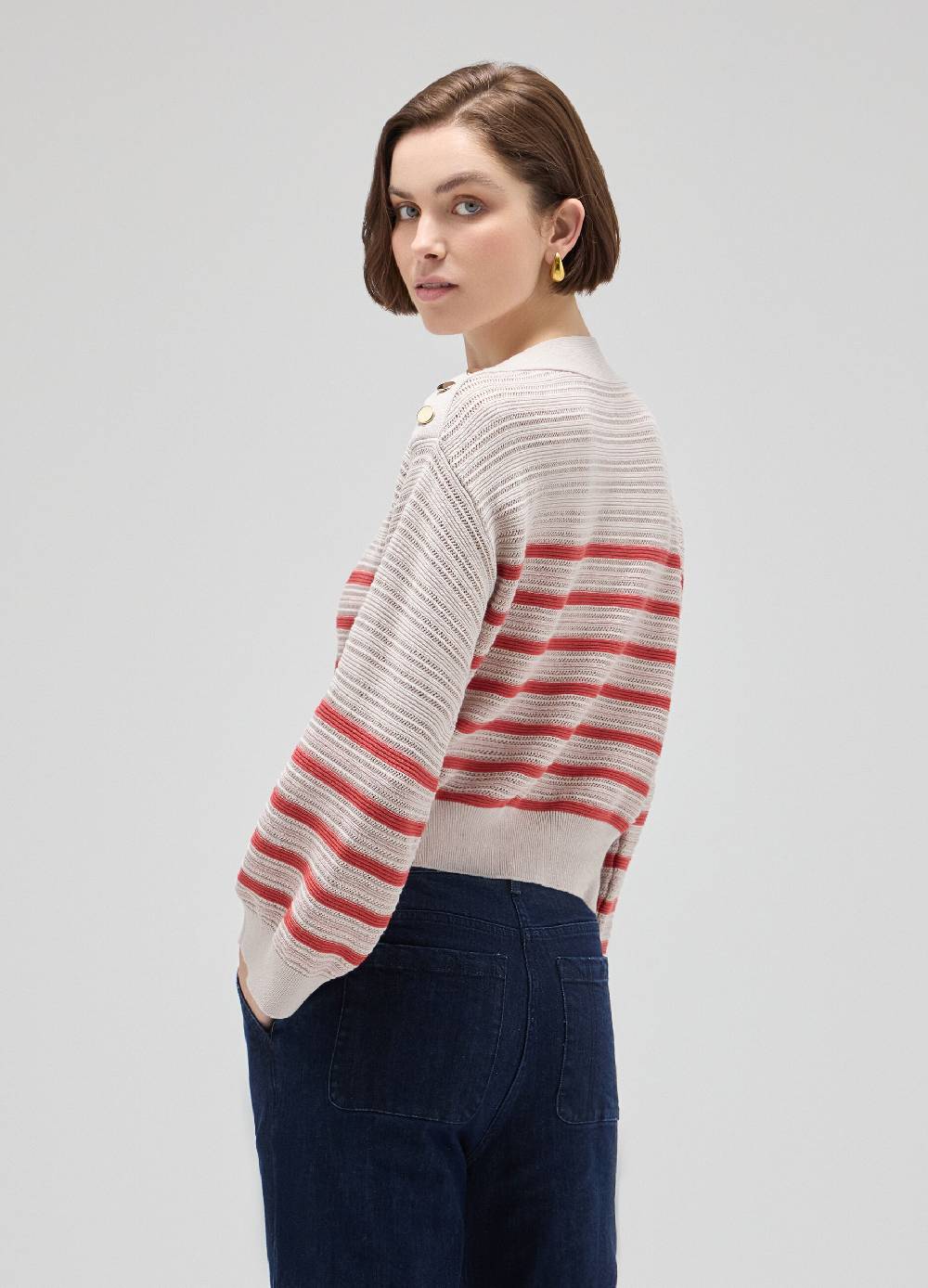 LES COPAINSMaglione tricot mix di punti Convenienza