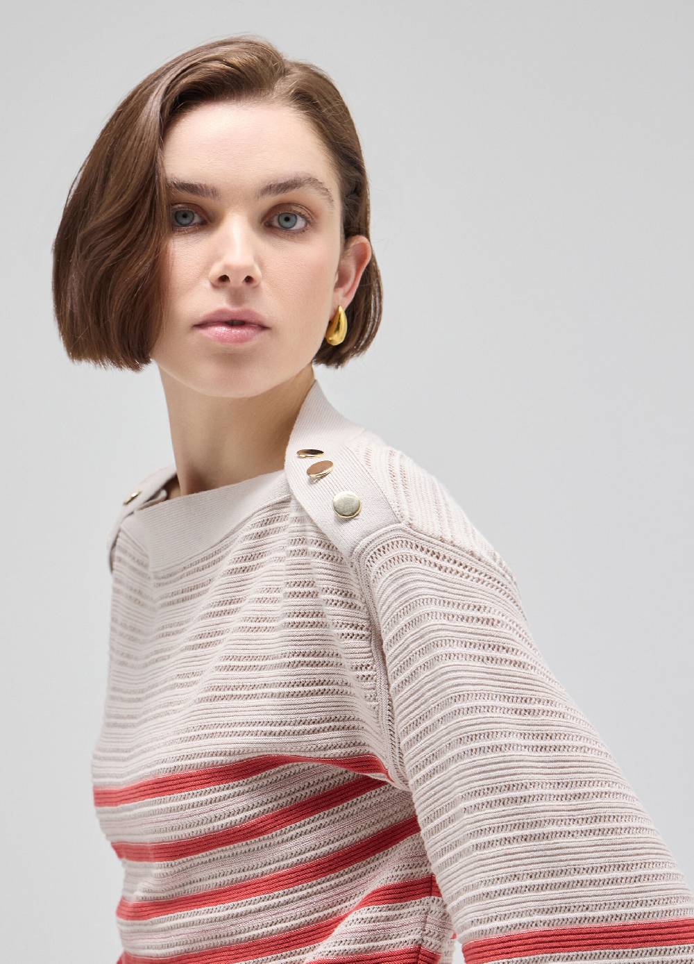 LES COPAINSMaglione tricot mix di punti Convenienza