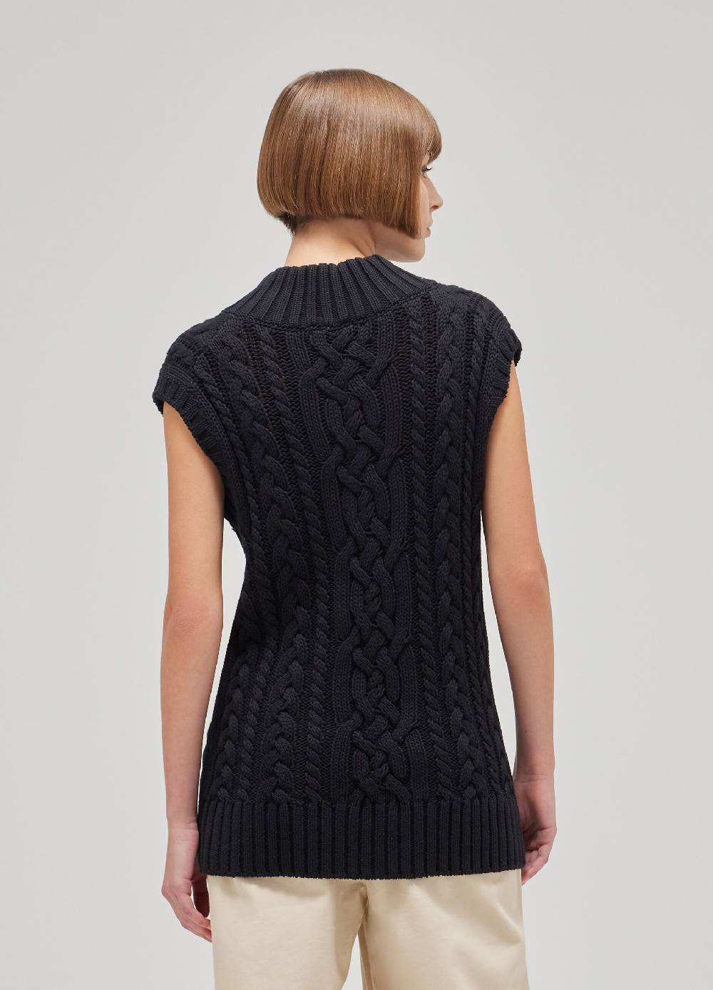 LES COPAINSGilet tricot a trecce Online