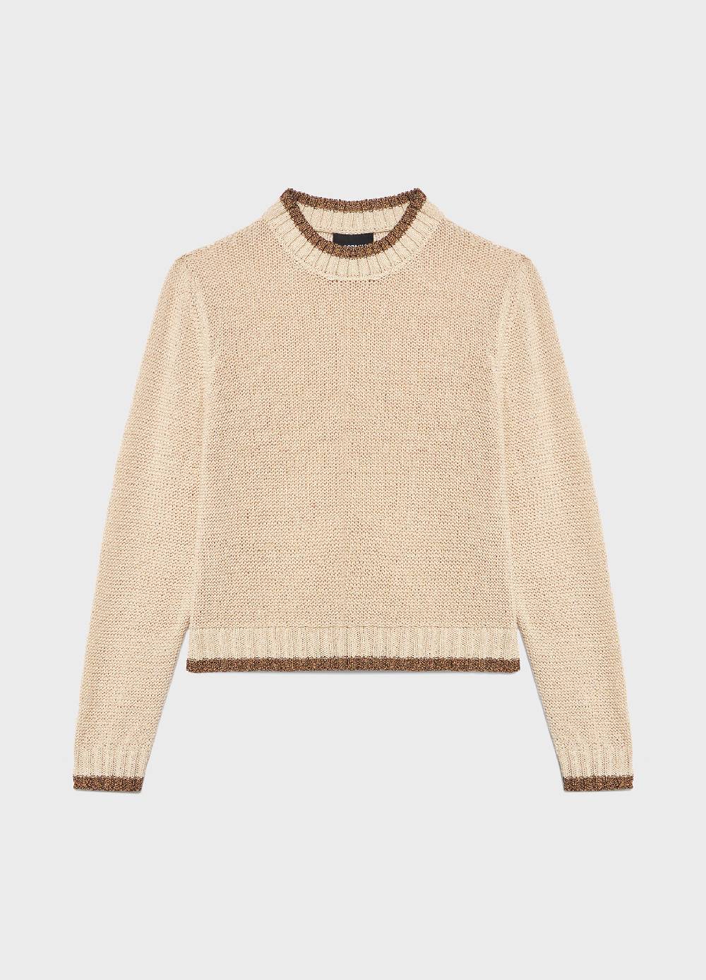 LES COPAINSMaglione tricot a girocollo Outlet