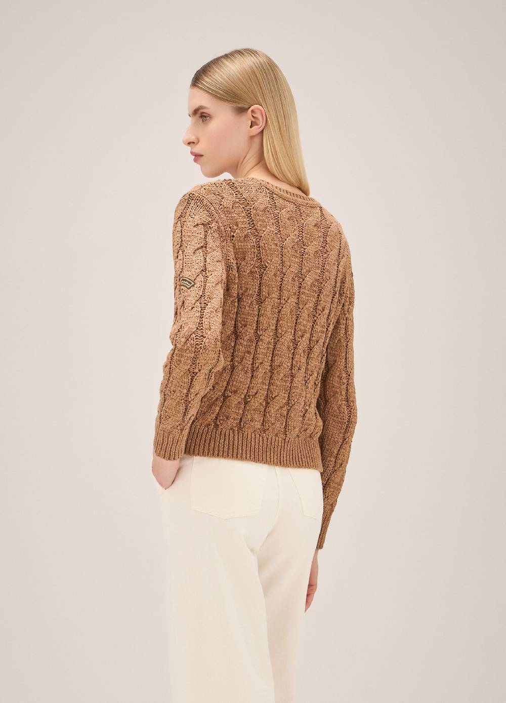 LES COPAINSMaglione tricot a trecce Vendite Flash