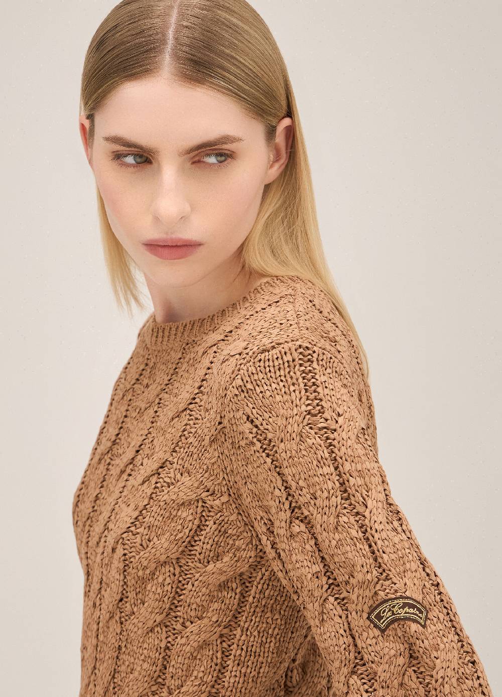 LES COPAINSMaglione tricot a trecce Vendite Flash