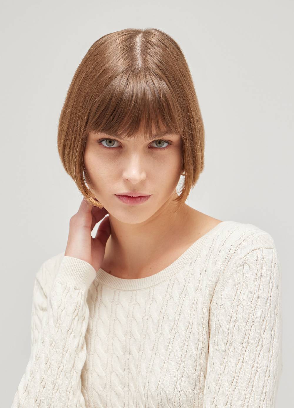 LES COPAINSMaglione tricot in cotone e seta In Saldo