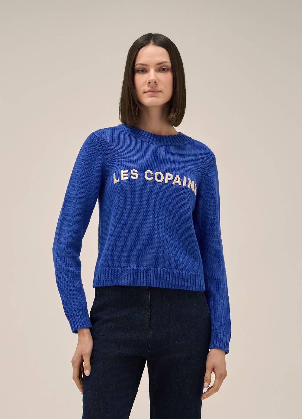 LES COPAINSMaglione tricot girocollo Moda