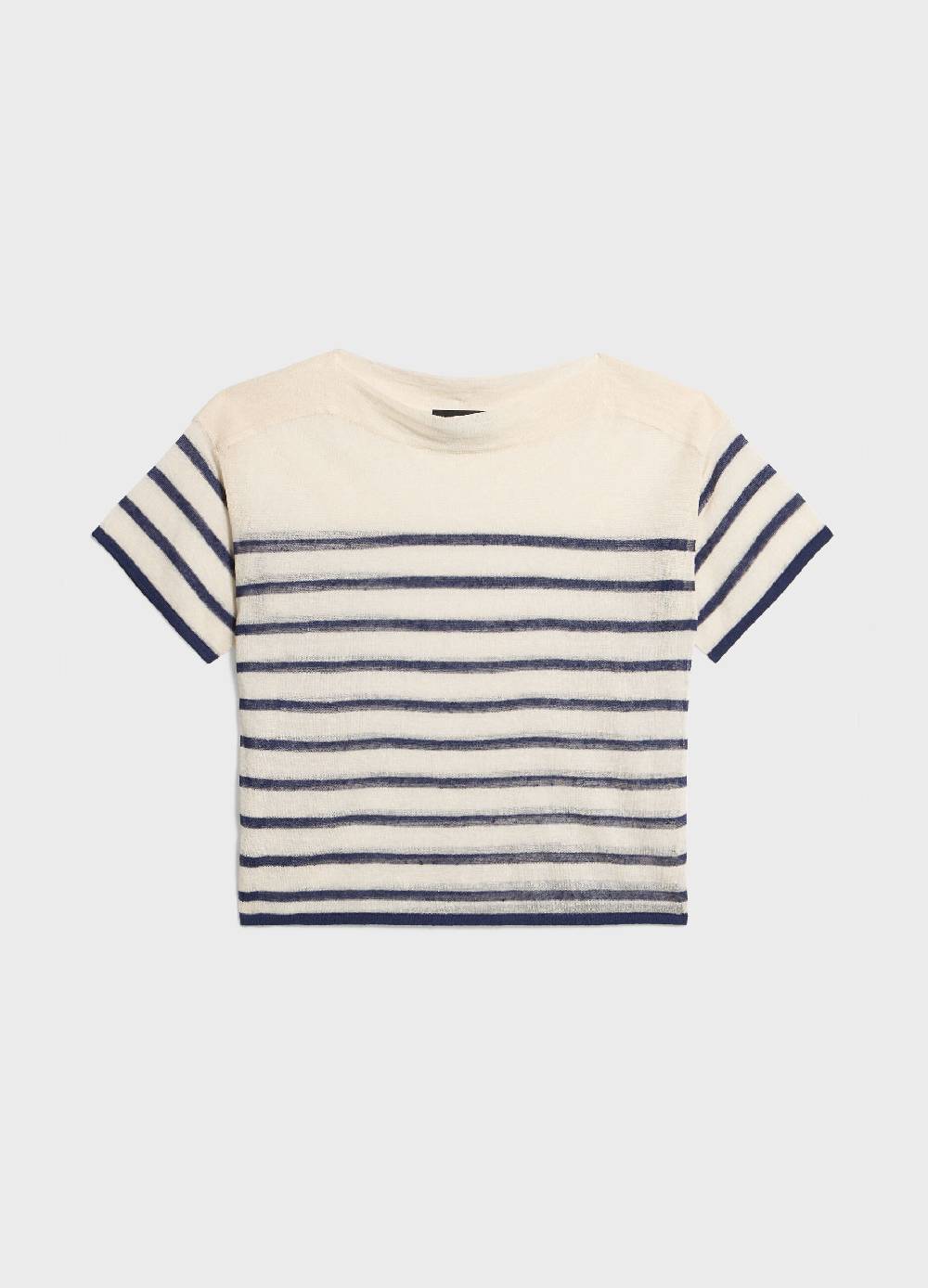 LES COPAINSMaglia tricot a righe misto lino Spedizione Gratuita