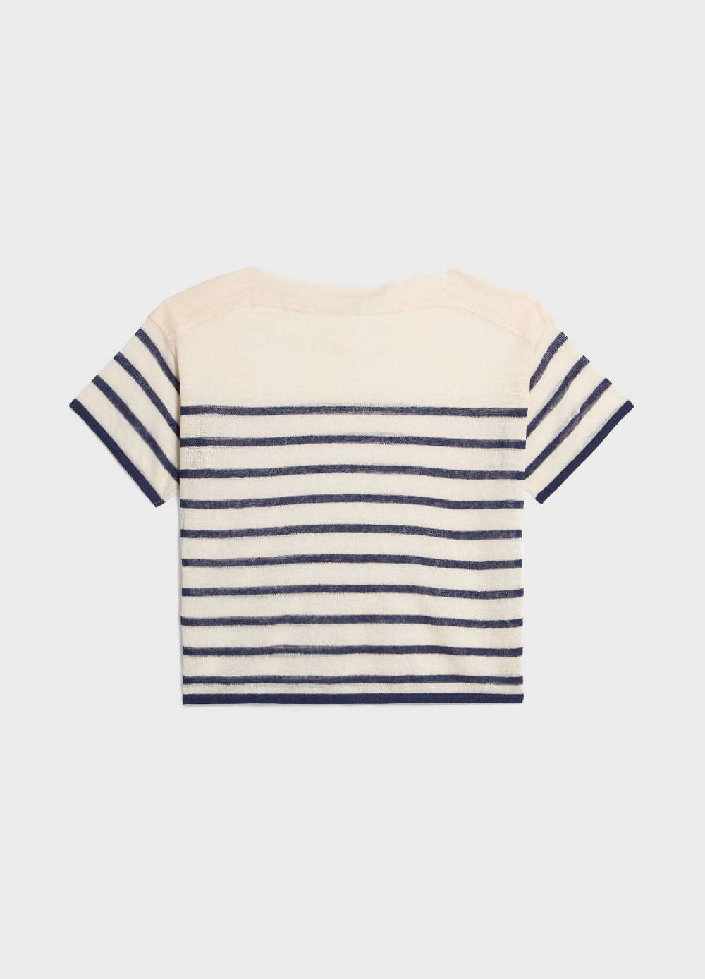 LES COPAINSMaglia tricot a righe misto lino Spedizione Gratuita