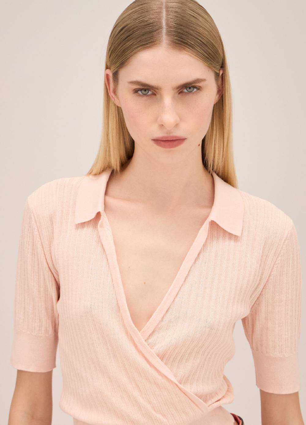 LES COPAINST-shirt con scollo a V Promozione Limitata