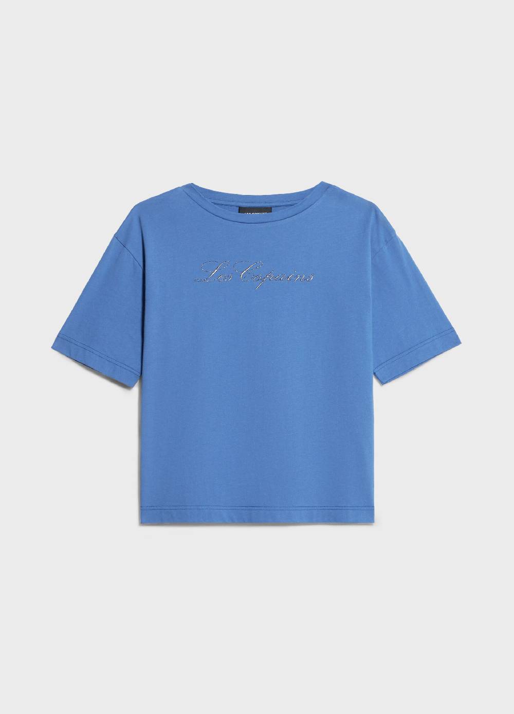 LES COPAINST-shirt in puro cotone con lettering Sconto