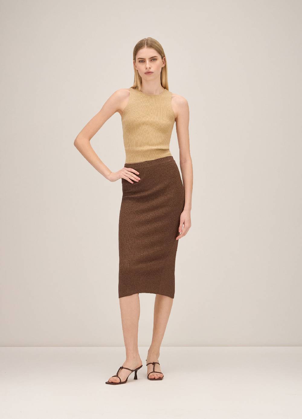 LES COPAINSTop con scollo all'americana Online