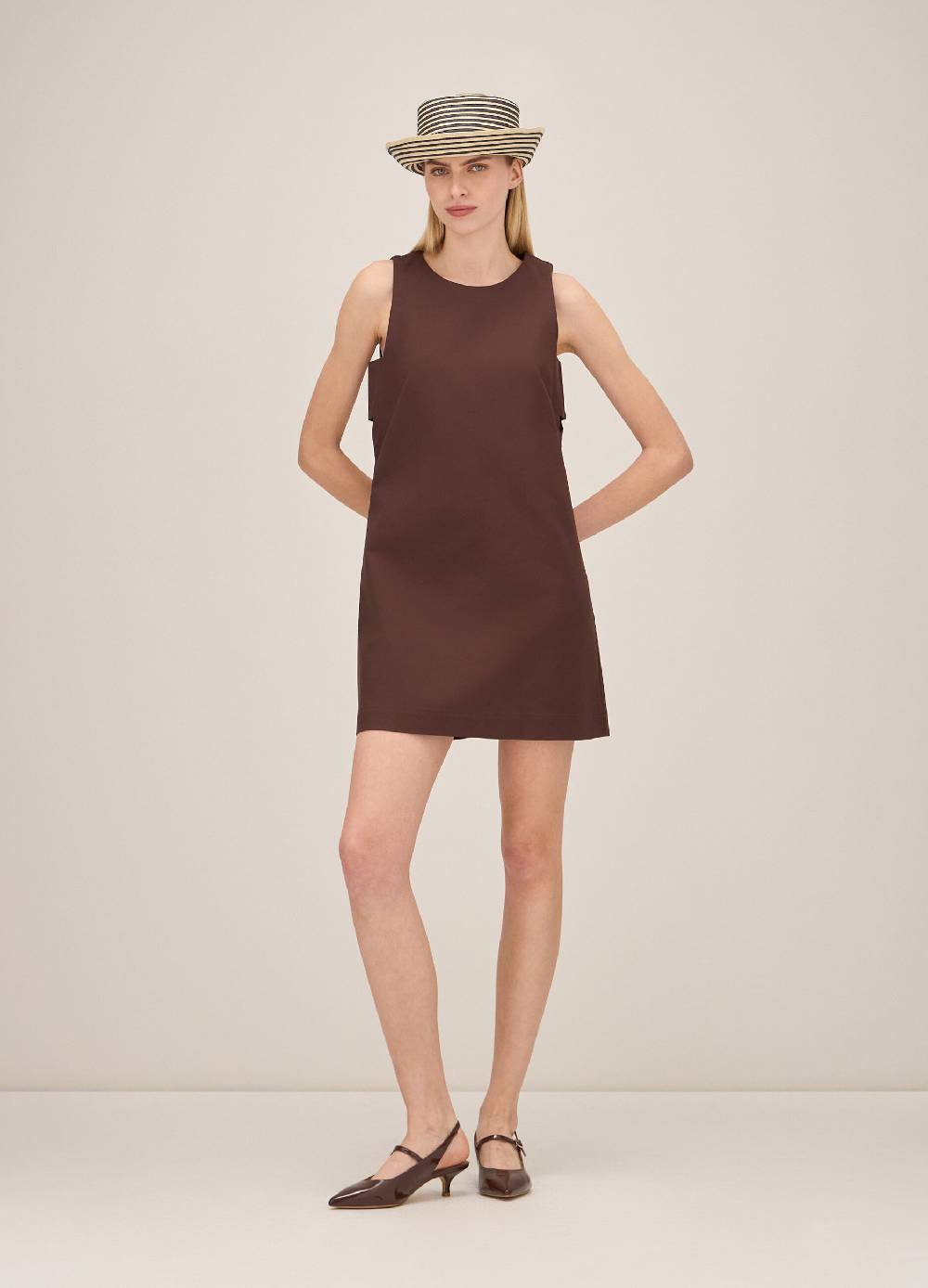 LES COPAINSAbito mini in cotone stretch Outlet