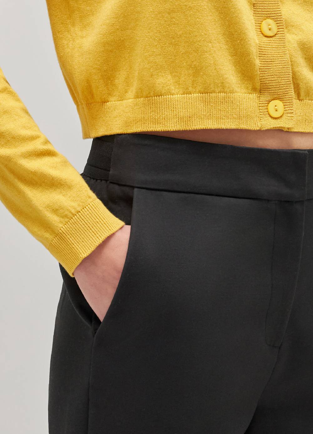 LES COPAINSPantaloni a sigaretta con elastico Vendite Flash