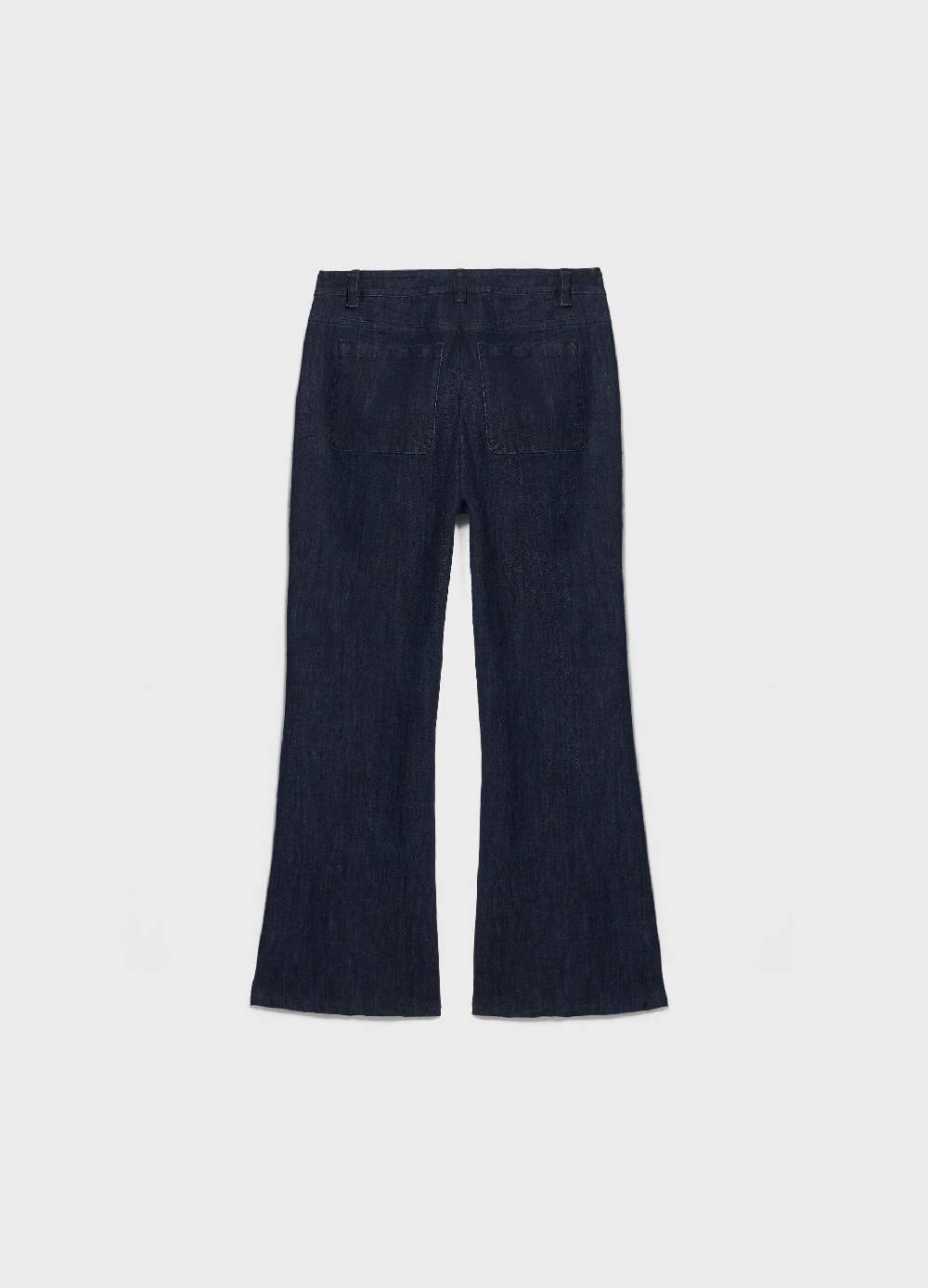 LES COPAINSDenim flare in cotone stretch Italy