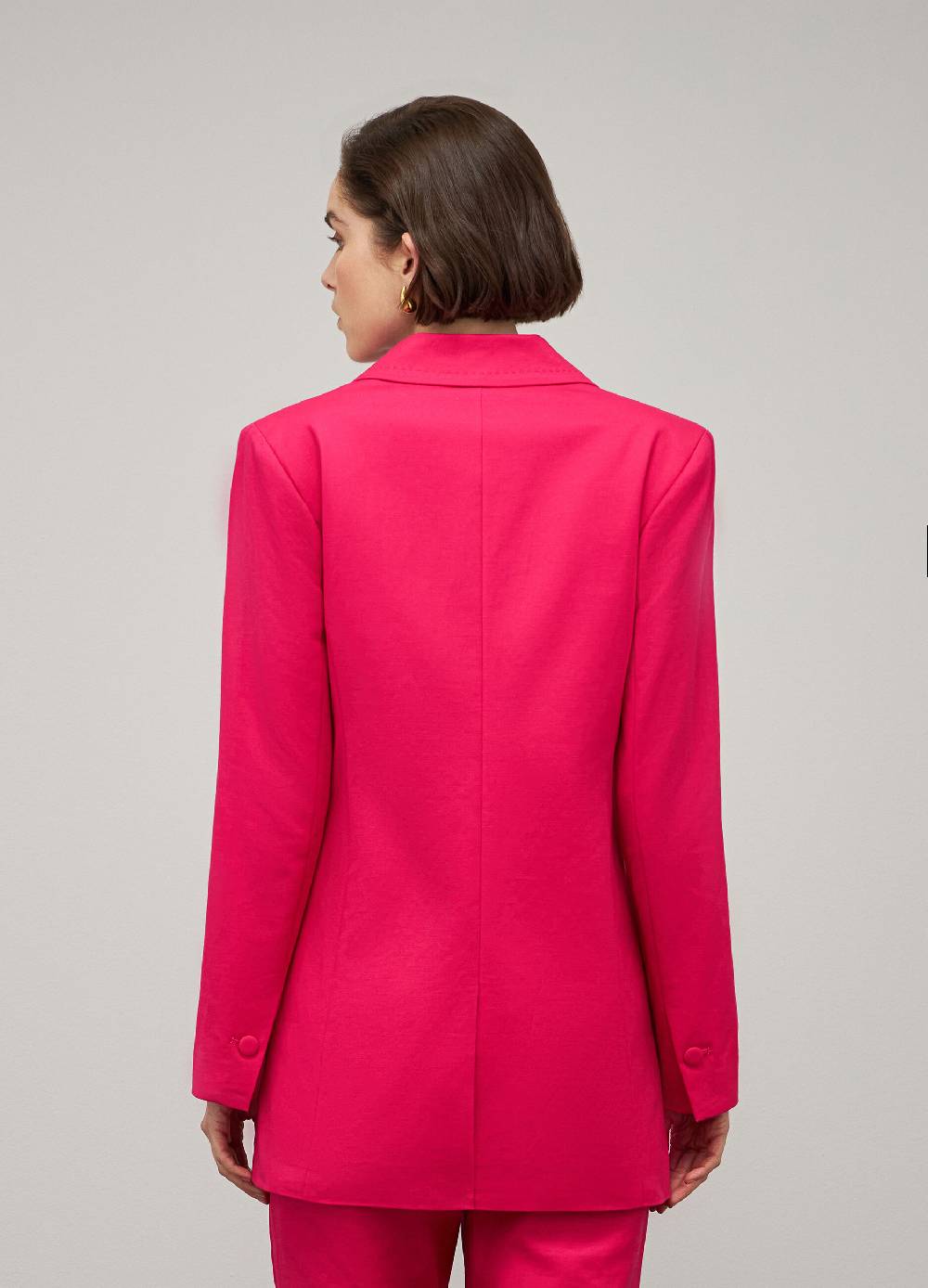 LES COPAINSBlazer doppiopetto in cotone stretch Consegna Veloce