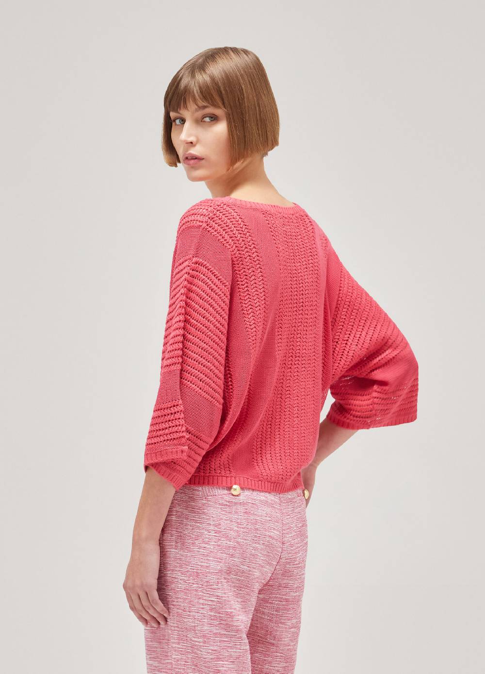 LES COPAINSMaglia tricot effetto traforato Prezzo Ridotto
