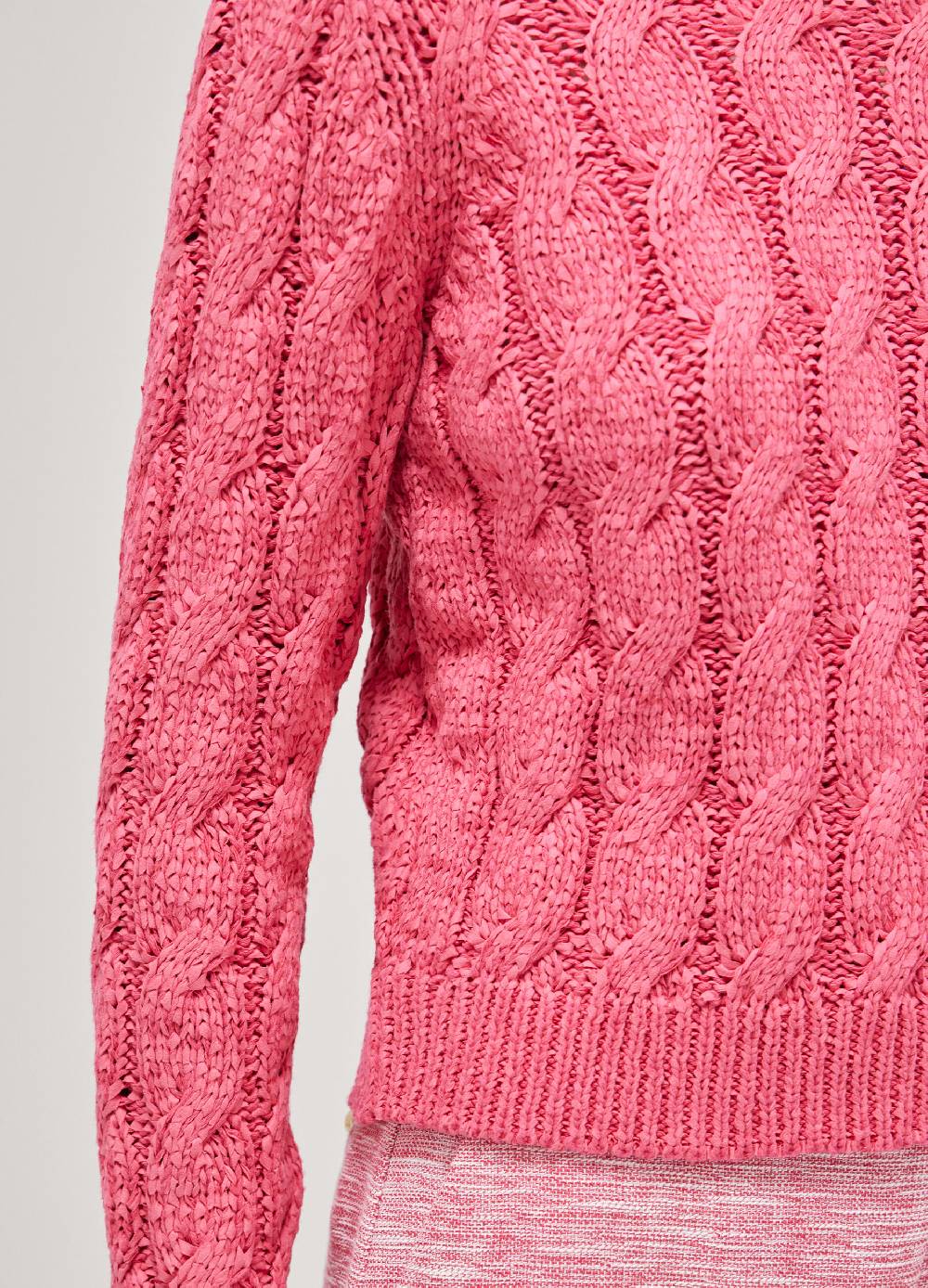 LES COPAINSMaglione tricot a trecce Sottocosto