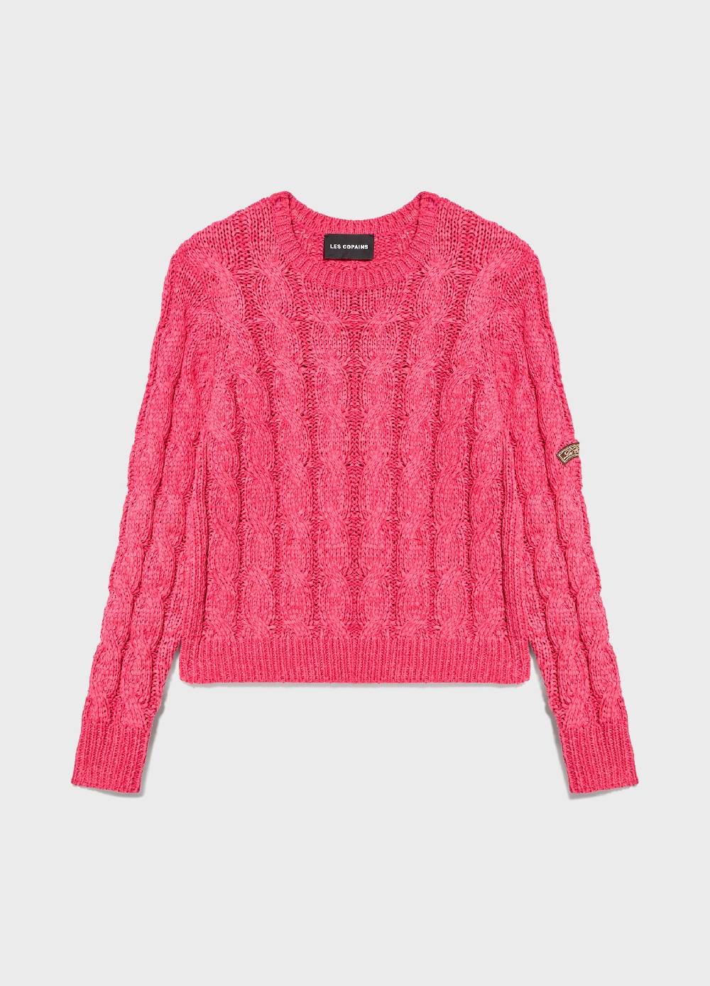 LES COPAINSMaglione tricot a trecce Sottocosto