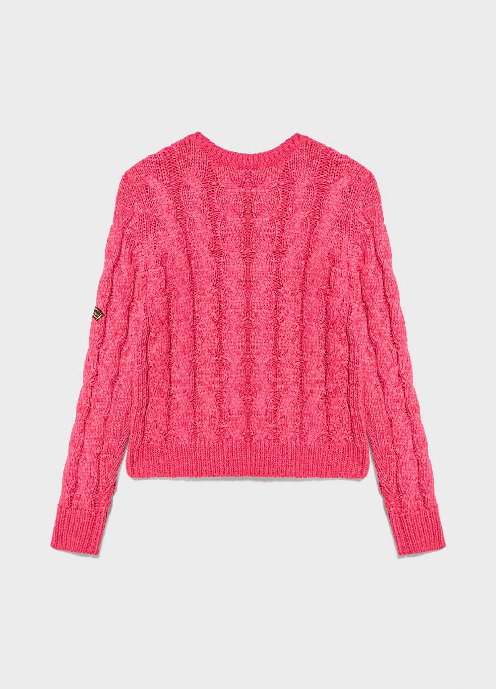 LES COPAINSMaglione tricot a trecce Sottocosto