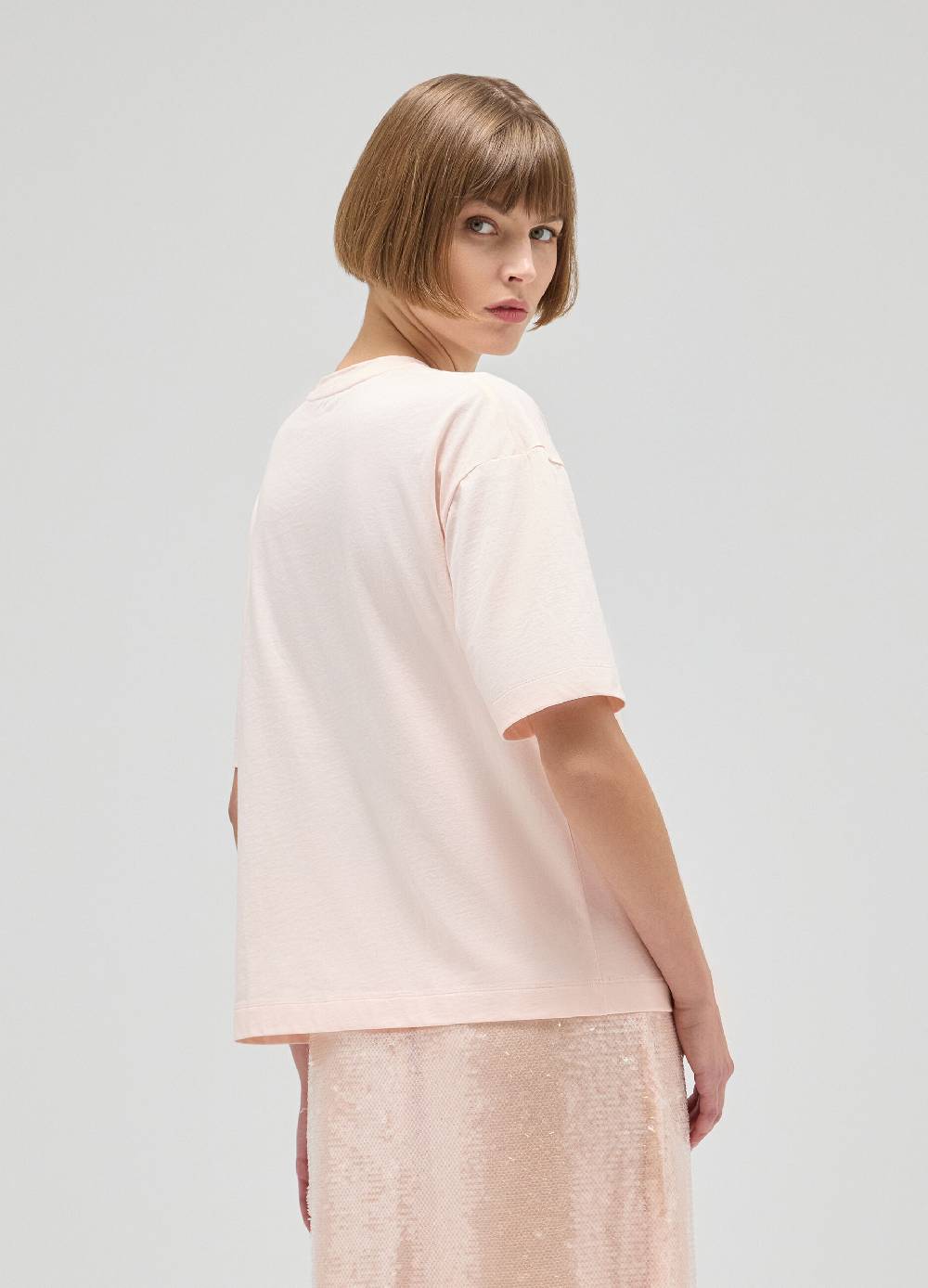 LES COPAINST-shirt boxy in cotone Novità
