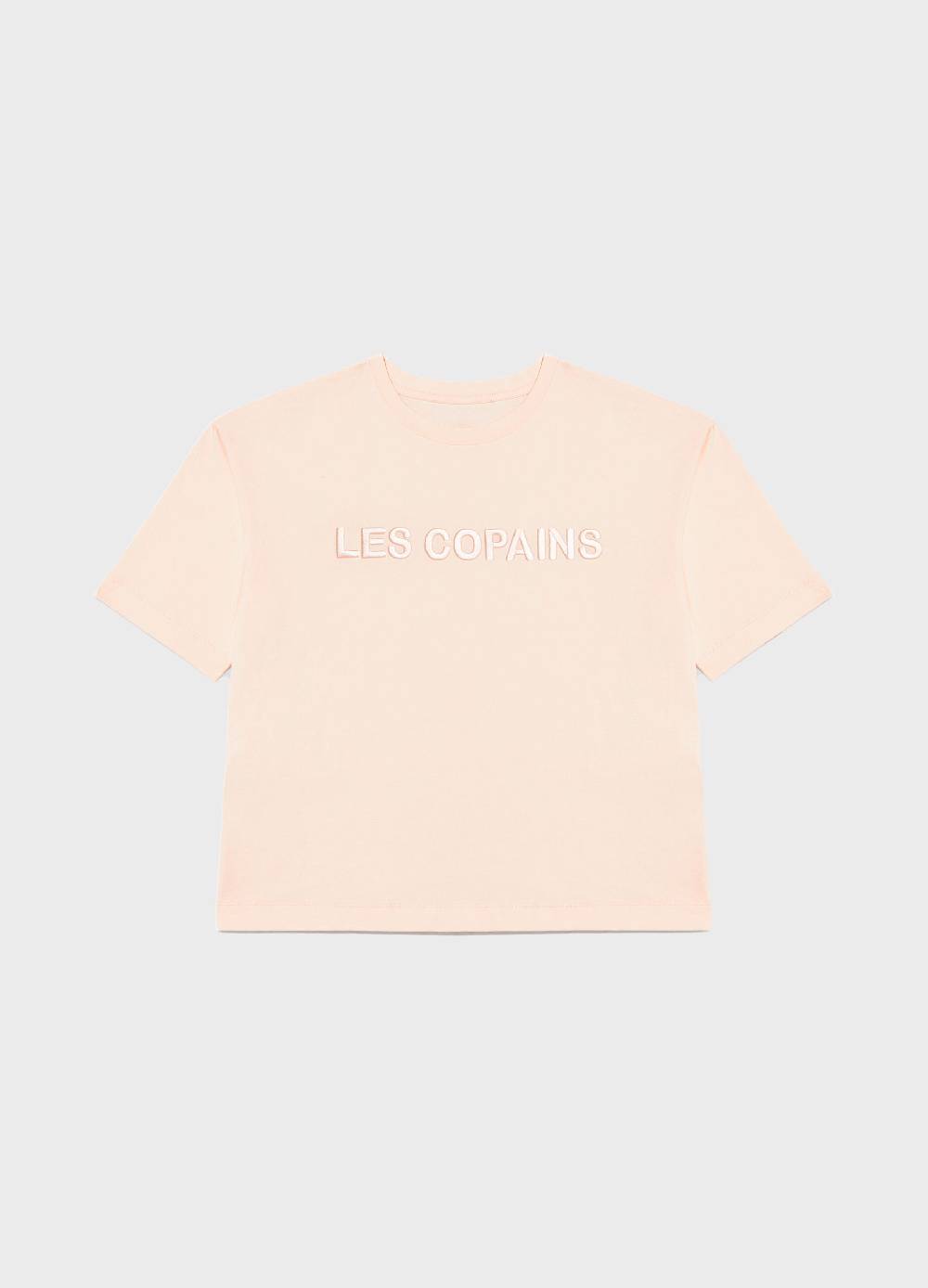 LES COPAINST-shirt boxy in cotone Novità