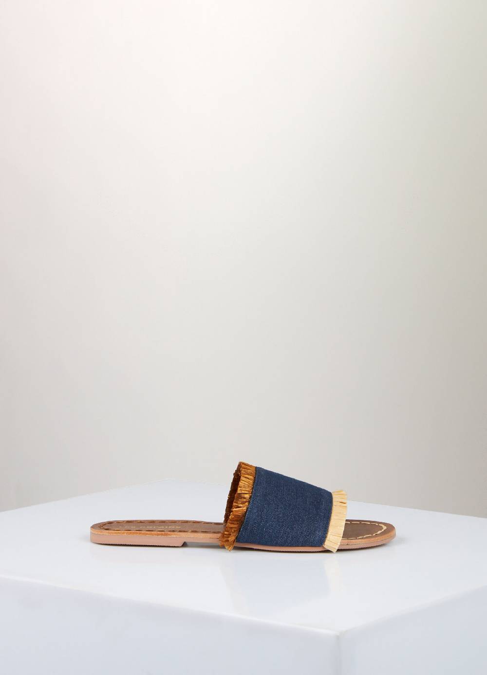 LES COPAINSSandali bassi in denim Liquidazione