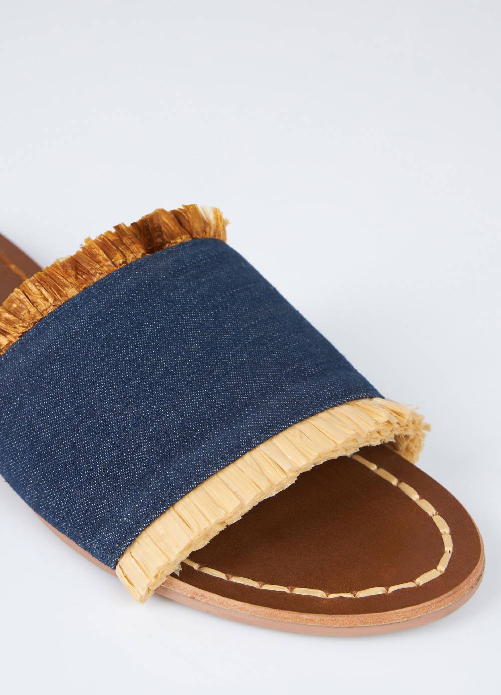 LES COPAINSSandali bassi in denim Liquidazione