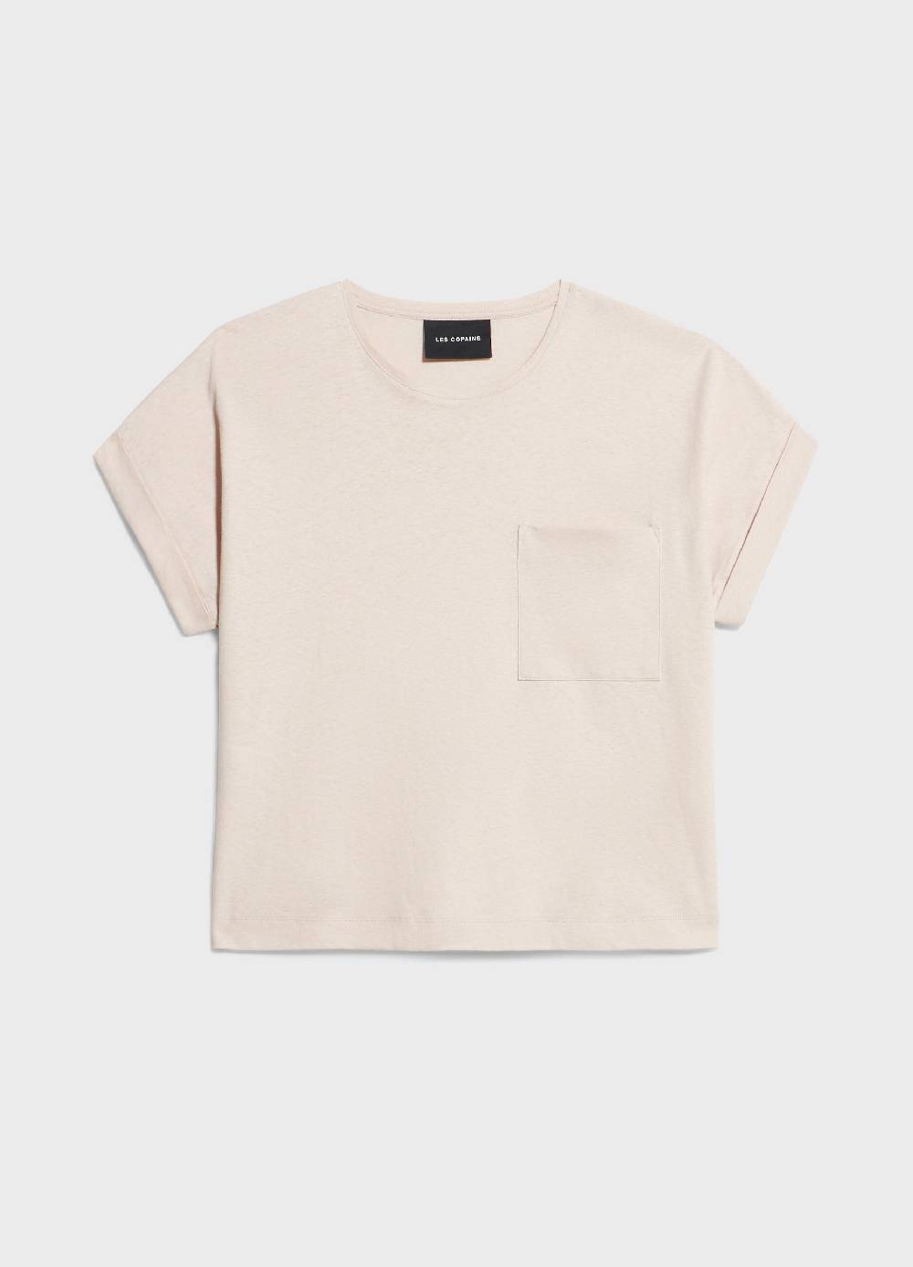 LES COPAINST-shirt in lino e cotone In Linea