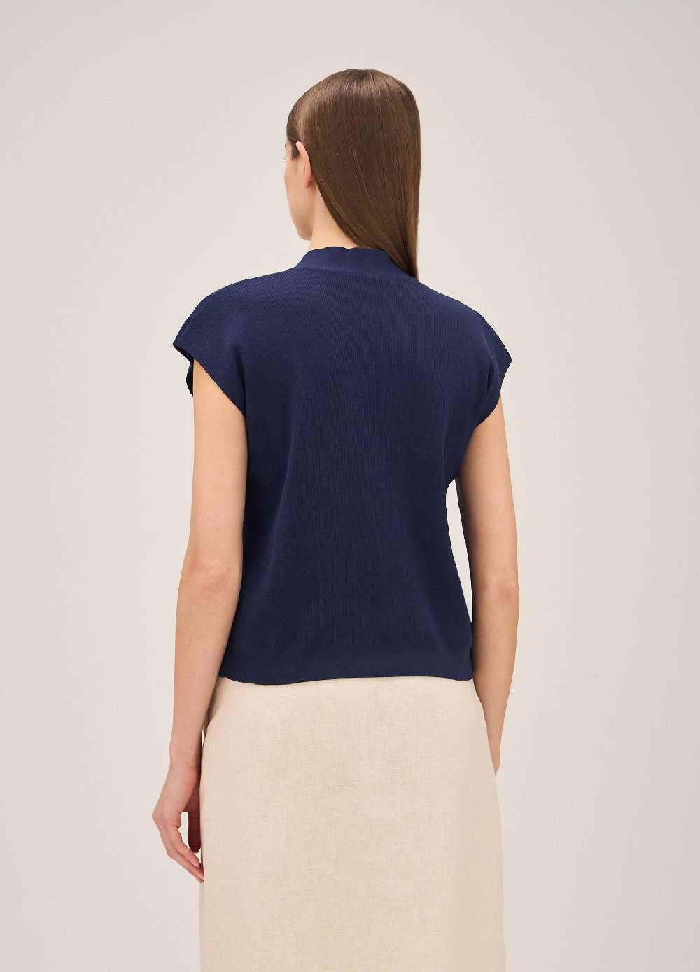LES COPAINSMaglia tricot con scollo a V Spedizione Gratuita